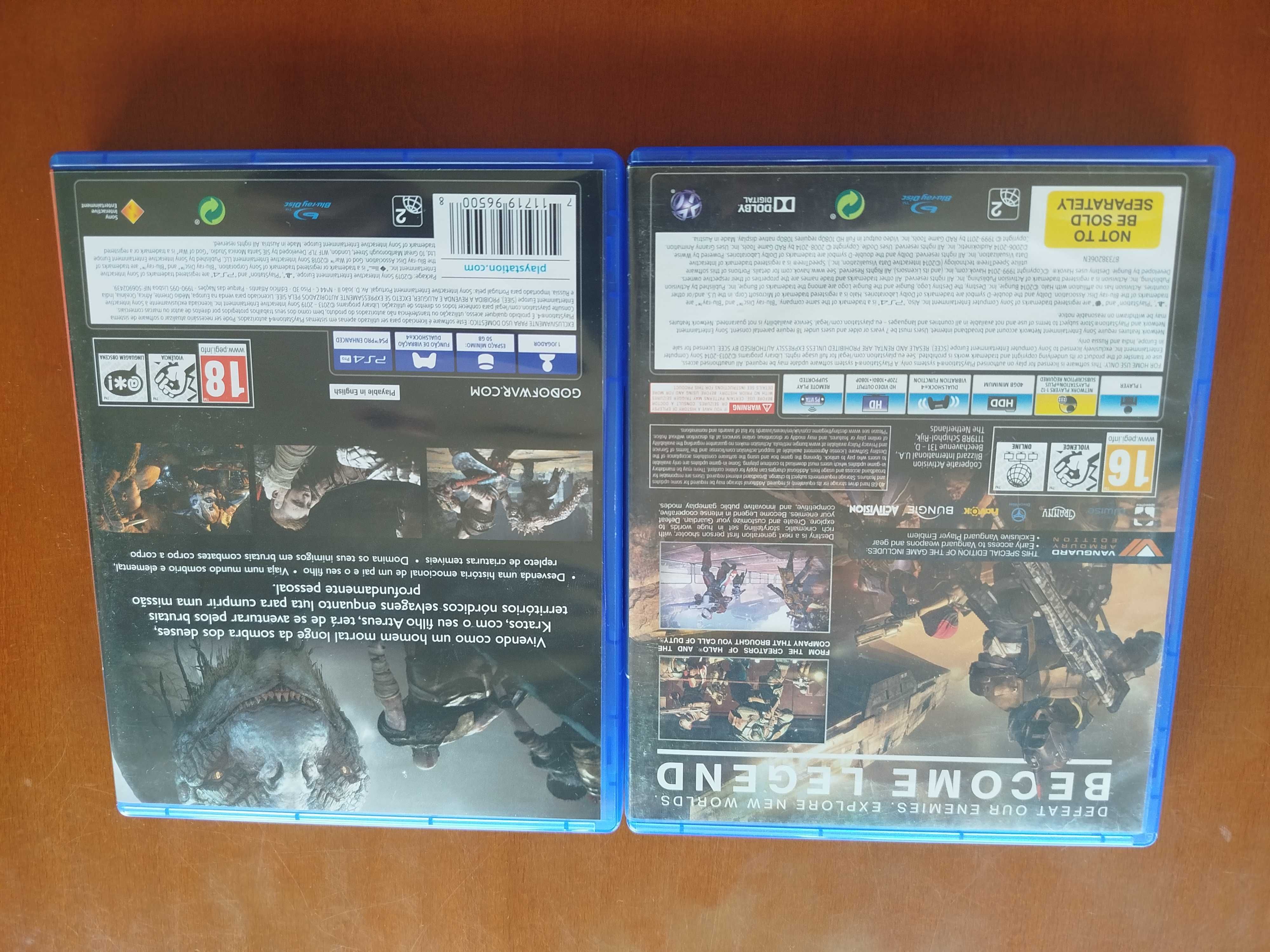 Jogos ps4. Ótimo estado