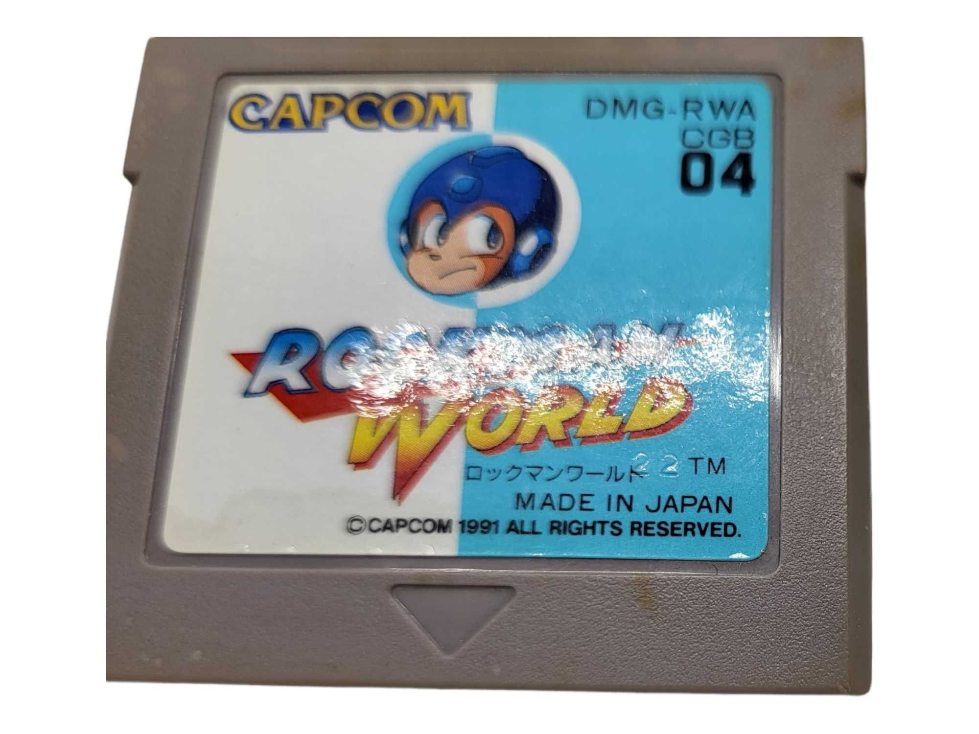 Rock Man World Mega Man Game Boy Gameboy Classic