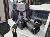 Nikon D5100 z obiektywem