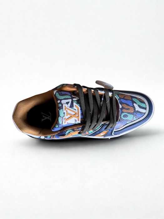 Louis Vuitton Trainers Khaki Camo