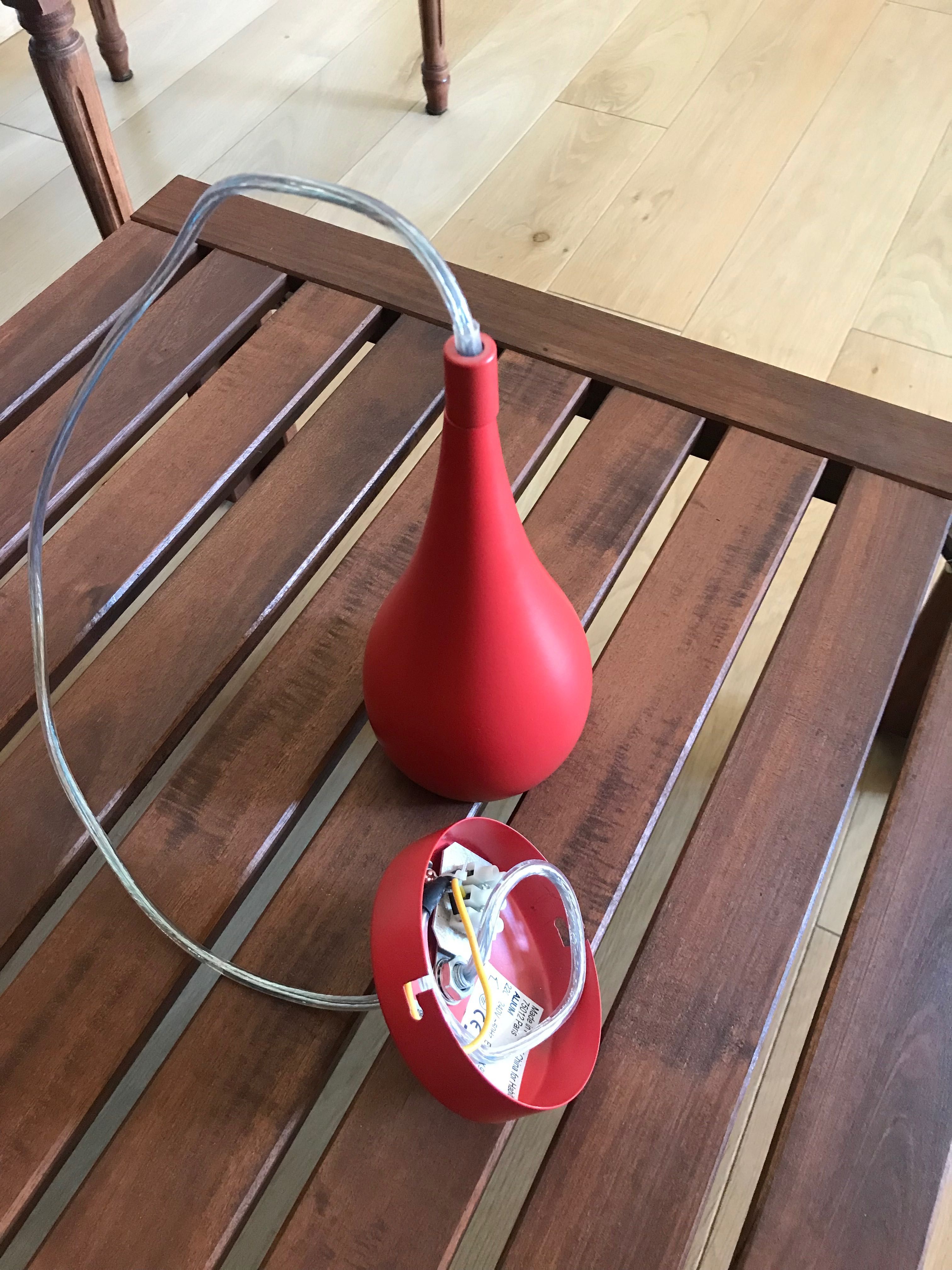 Lampka wisząca metalowa marki Habitat