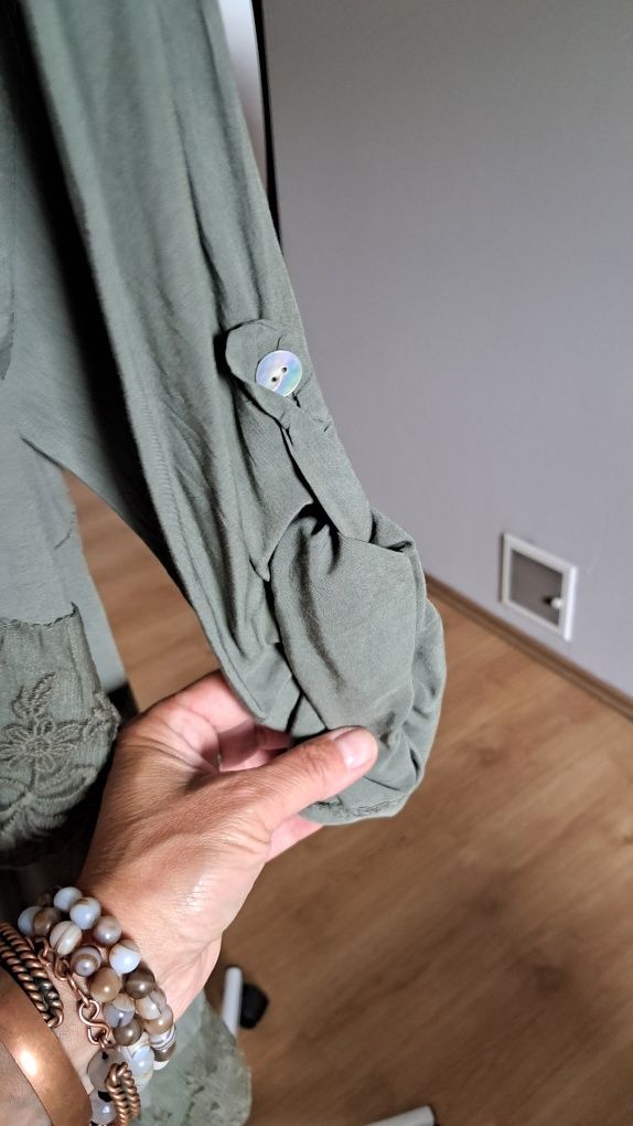 Sukienka khaki L/XL