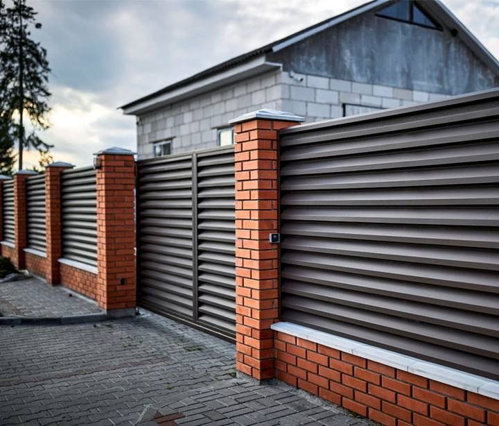 Паркан Жалюзі!Паркан жалюзі класик! Ворота/Паркани Луцьк! Забор жалюзі