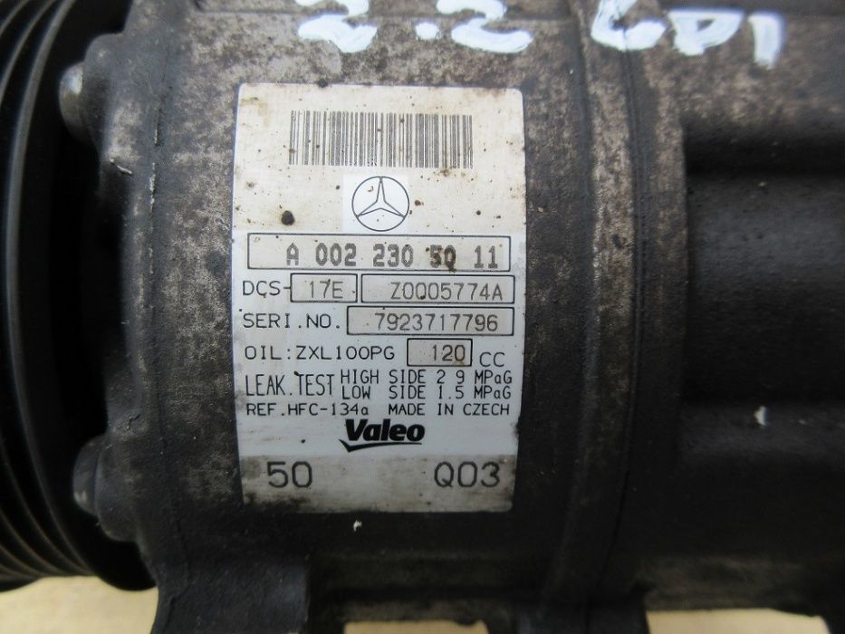 mercedes W211 LIFT W204 2.2 cdi sprężarka kompresor klimatyzacji