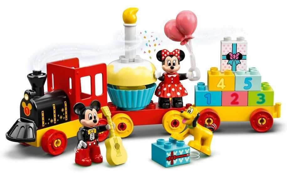 LEGO Duplo 10941 urodzinowy POCIĄG MICKEY i MINNIE klocki