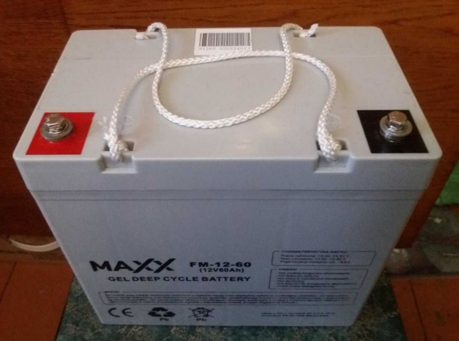 Акумулятор gel 60Ah гелевій