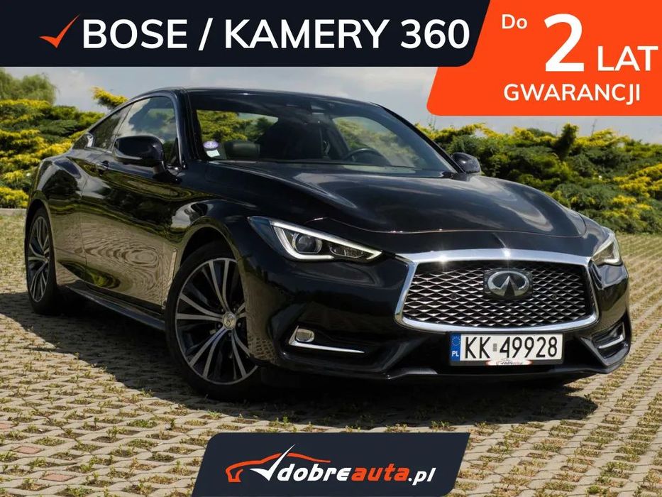 Infiniti Q60 Kamery 360 / grzane fotele / LED / BOSE / GWARANCJA