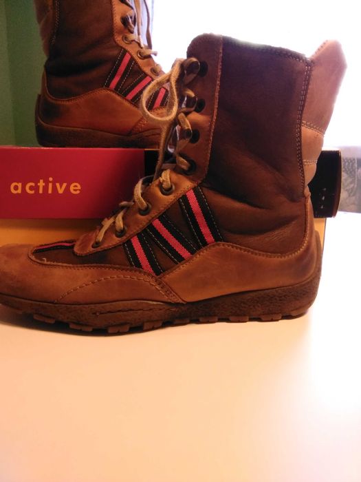 Зимние ботинки. Всё натуральное. Р-Р 37.