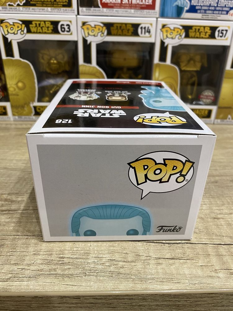 Star Wars Funko Pop 128 Qui Gon Jinn (Gitd)
