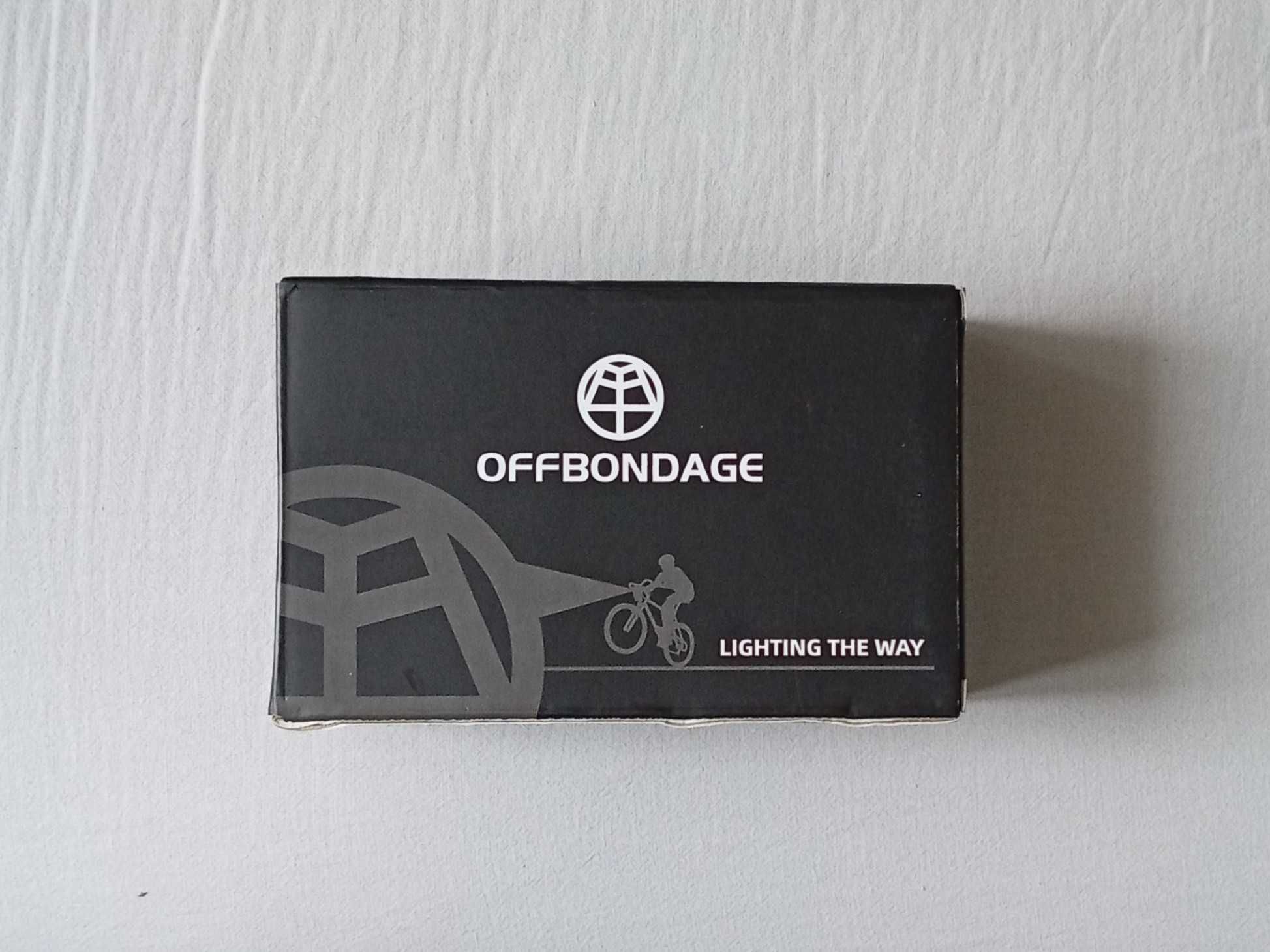 Offbondage lampka rowerowa przednia 900 lumenów + dodatkowy uchwyt