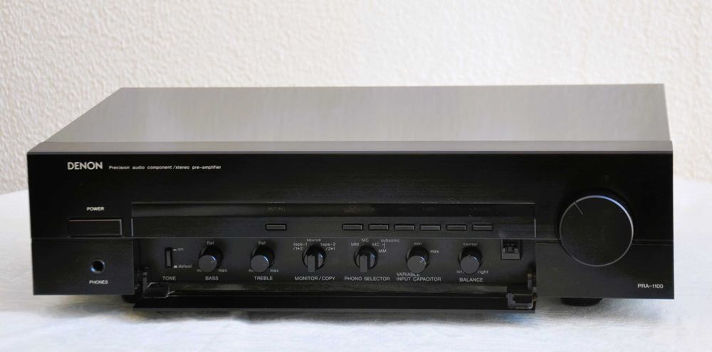 Power Amplifiers Denon POA-6600 + Preamplifier Denon PRA-1100