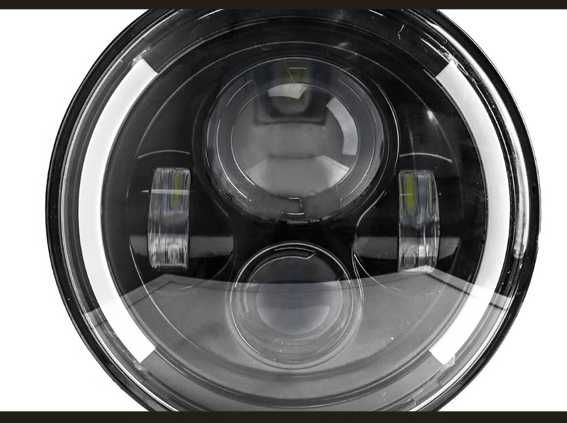 Светодиодные фары 7 дюймов Led ВАЗ 2101 Нива Уаз Газ Ваз Мото Камаз