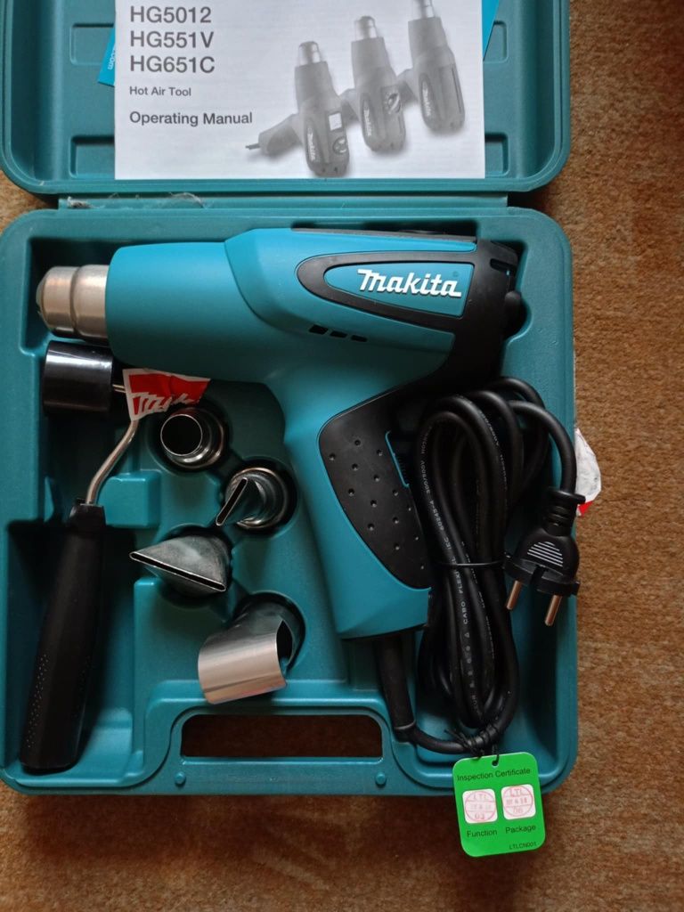 Opalarka Makita HG651CK