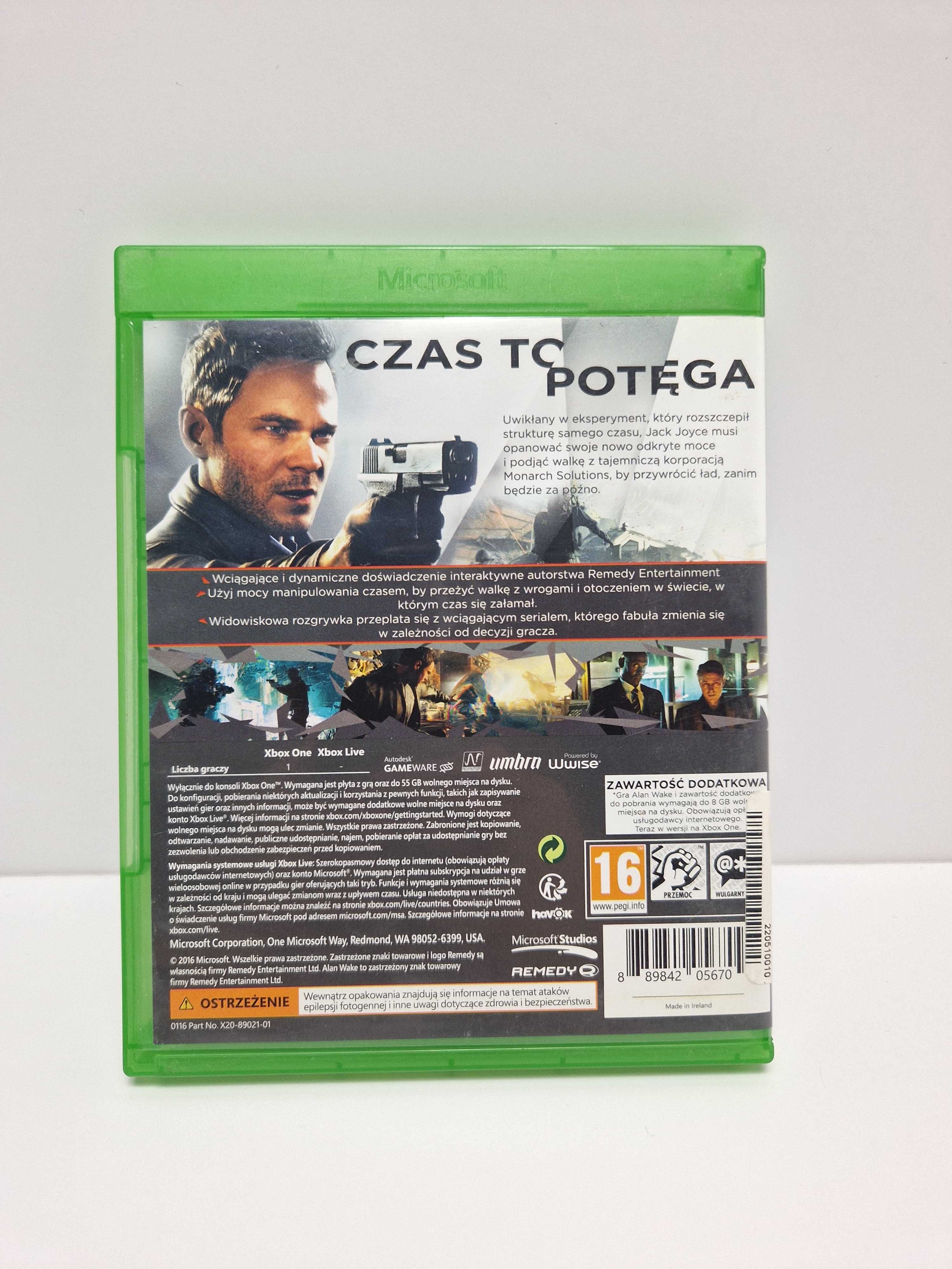 Gra Quantum Break Xbox One