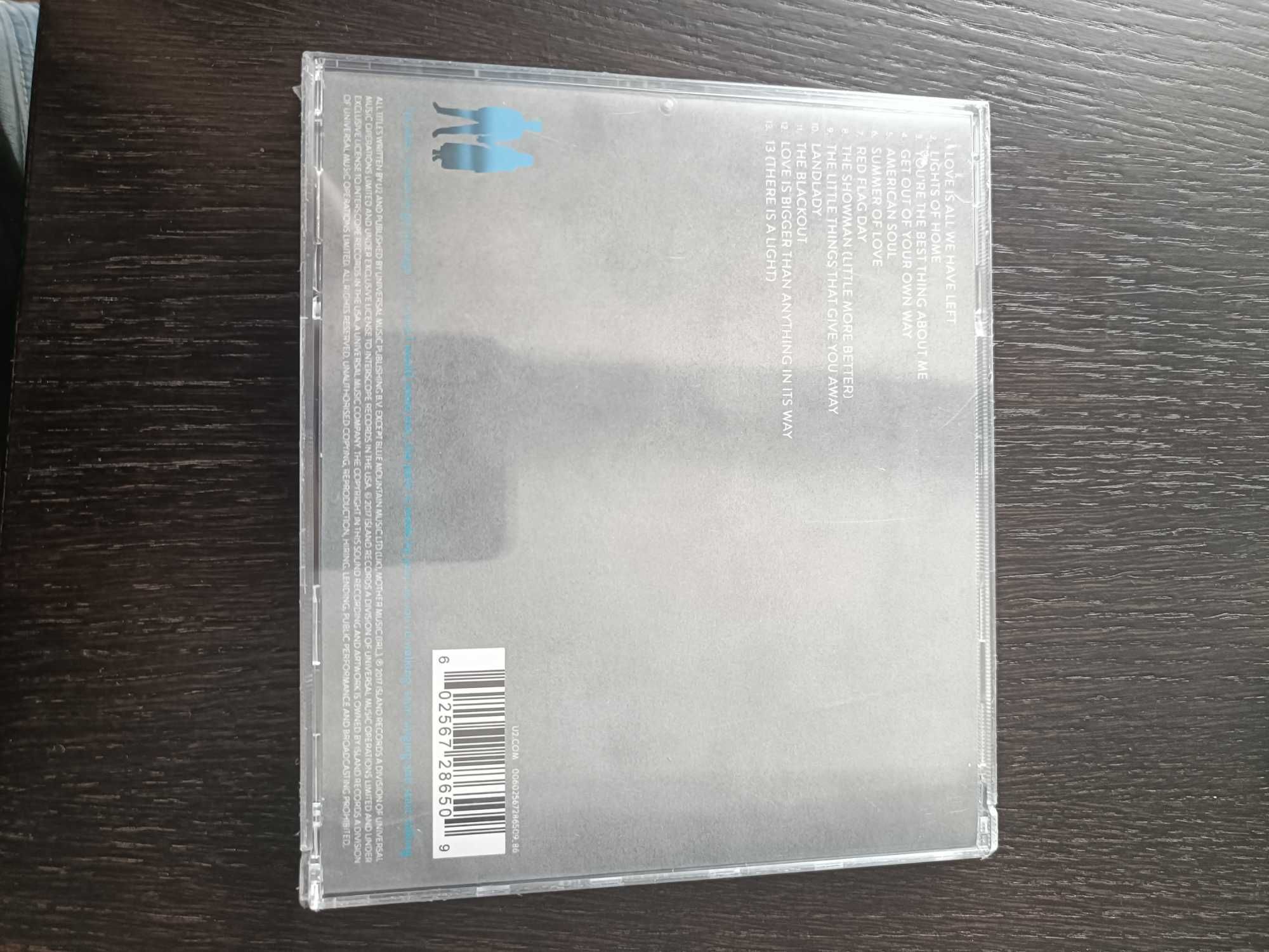 U2 songs of experience cd