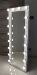 Lustro stojace do makijazu wizażu led make up wysokie toaletka