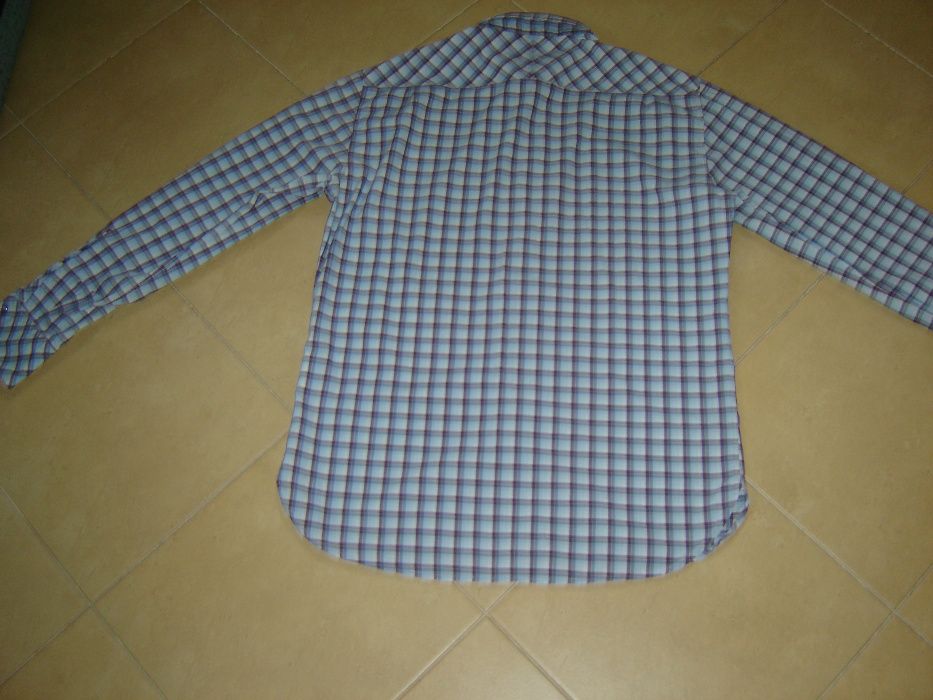 Koszula męska w kratkę rozmiar L  plus gratis druga -tanio zobacz!