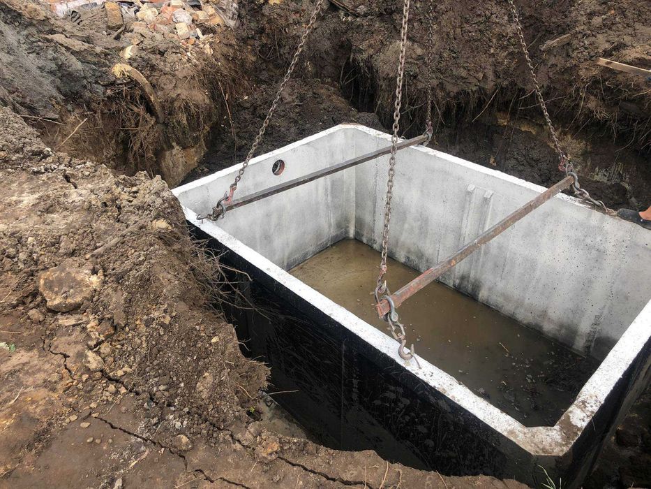 Zbiornik betonowy, szczelne szambo 8m3