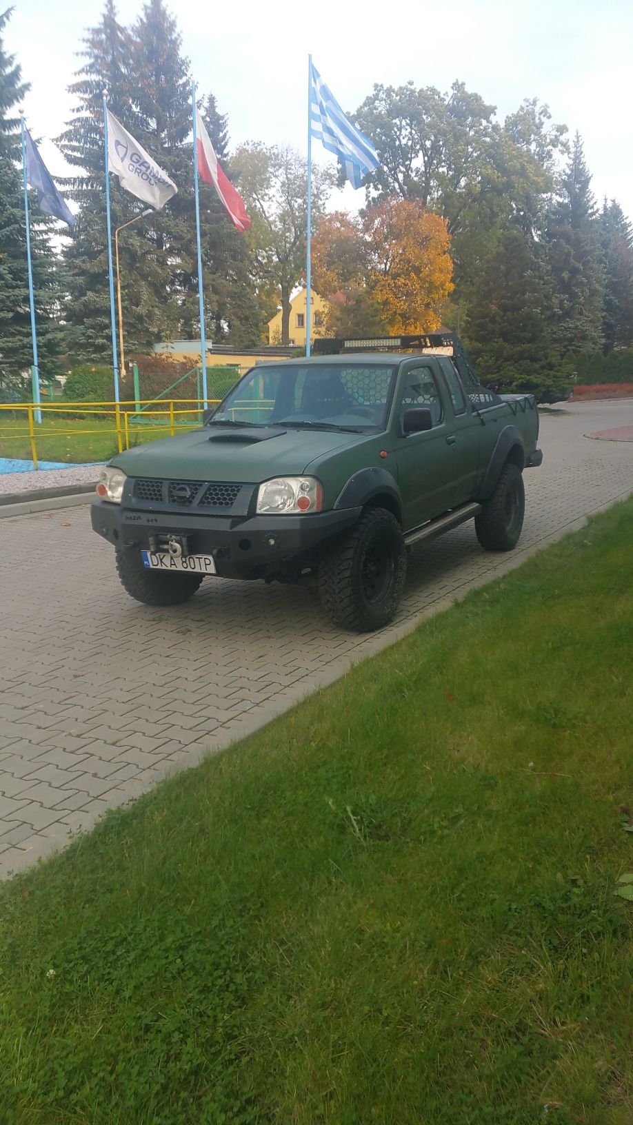 Zderzak stalowy nissan Navara D22