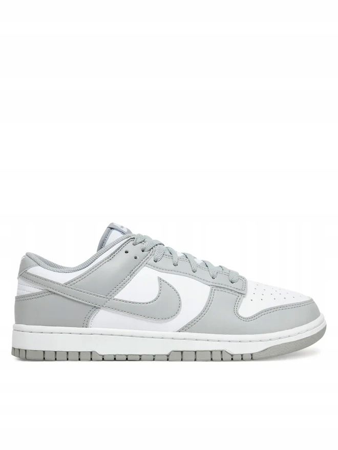 Nike 46 Buty Męskie Dunk Low Retro Sneakersy Szare Skórzane T42