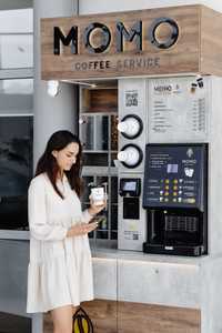 МОМО франшиза кав'ярня самообслуговування ( кофейня самообслуживания )