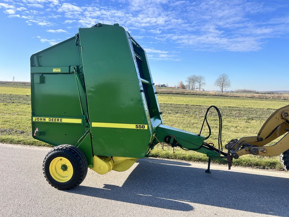 Prasa John Deere 550 z niemiec jeden wlasciciel syan super!