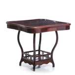 Mesa de jogo chinesa Mahjong, madeira exotica