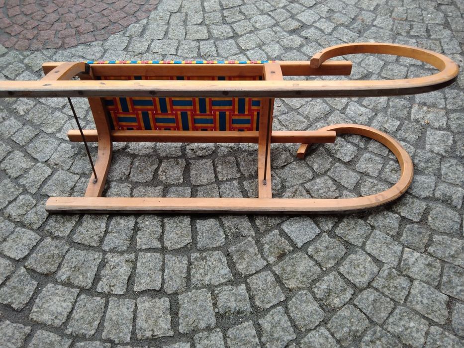 Sanki drewniane duze XXL