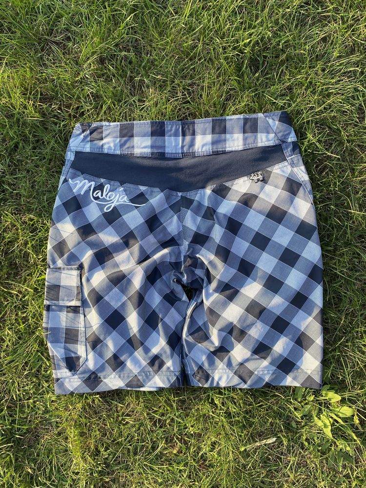 Spodenki męskie szorty Maloja navy M/L shorts outdoor nacodzien gory