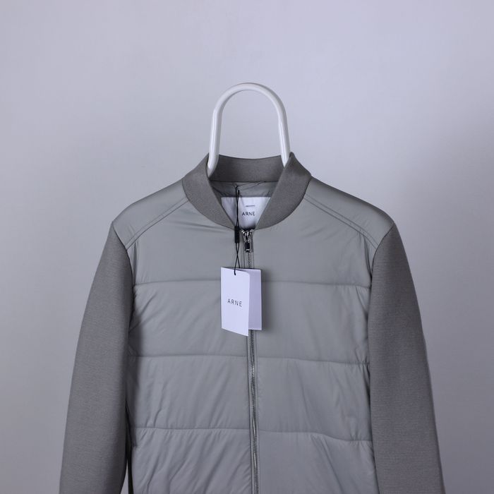 Arne чоловіча куртка hybrid bomber jacket нова С М