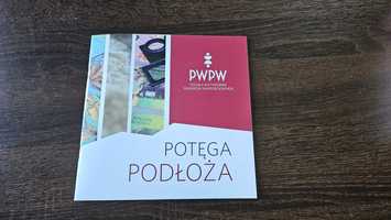 Album potęga podłoża 9szt. Polskie Żubry banknoty UNC