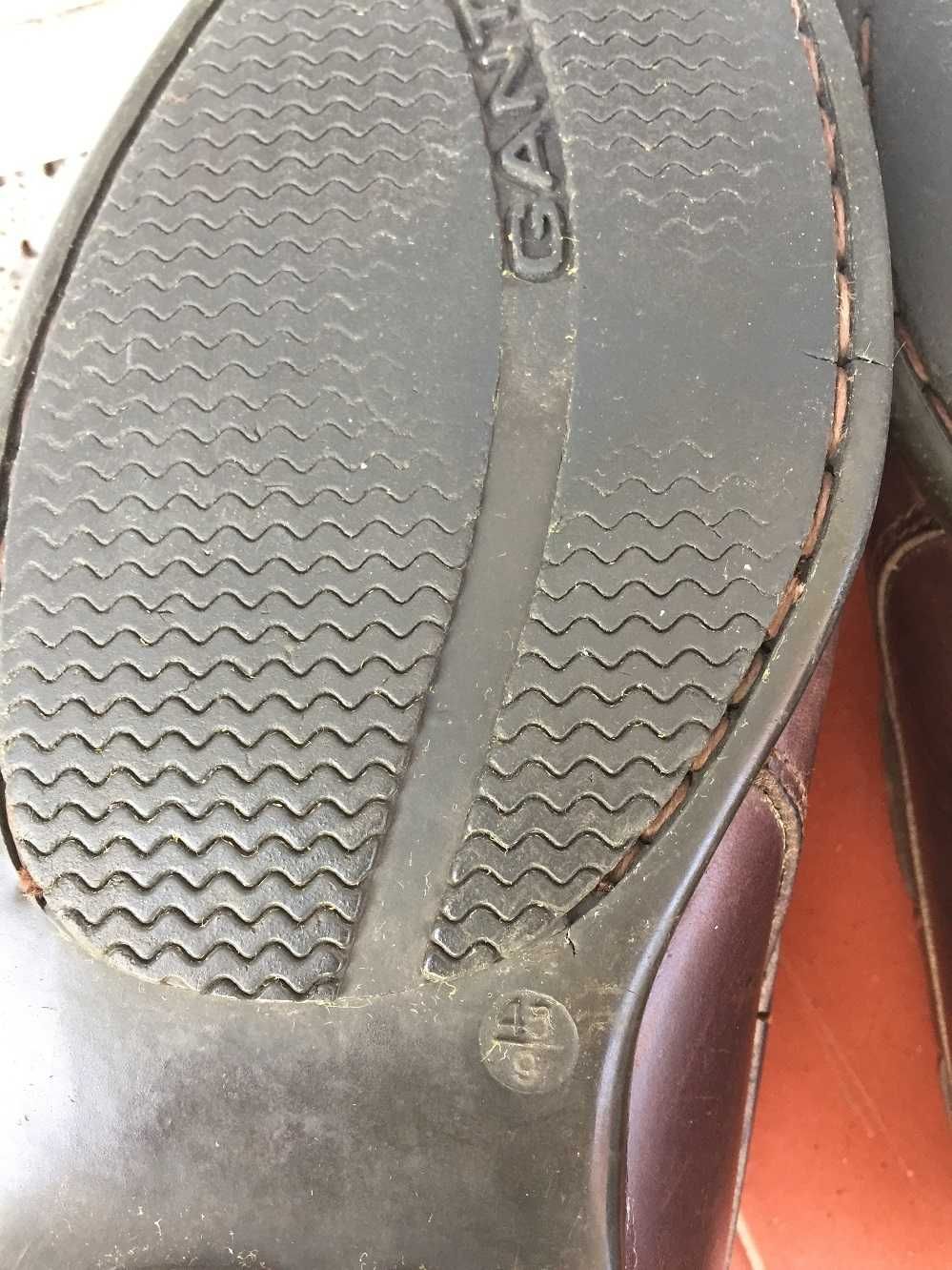 GANT -- Sapatos vela Castanho Escuro -- Nr. 43