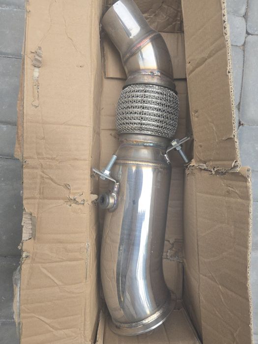 Даунпайп на мотор n20b20, бмв ф 30 328i