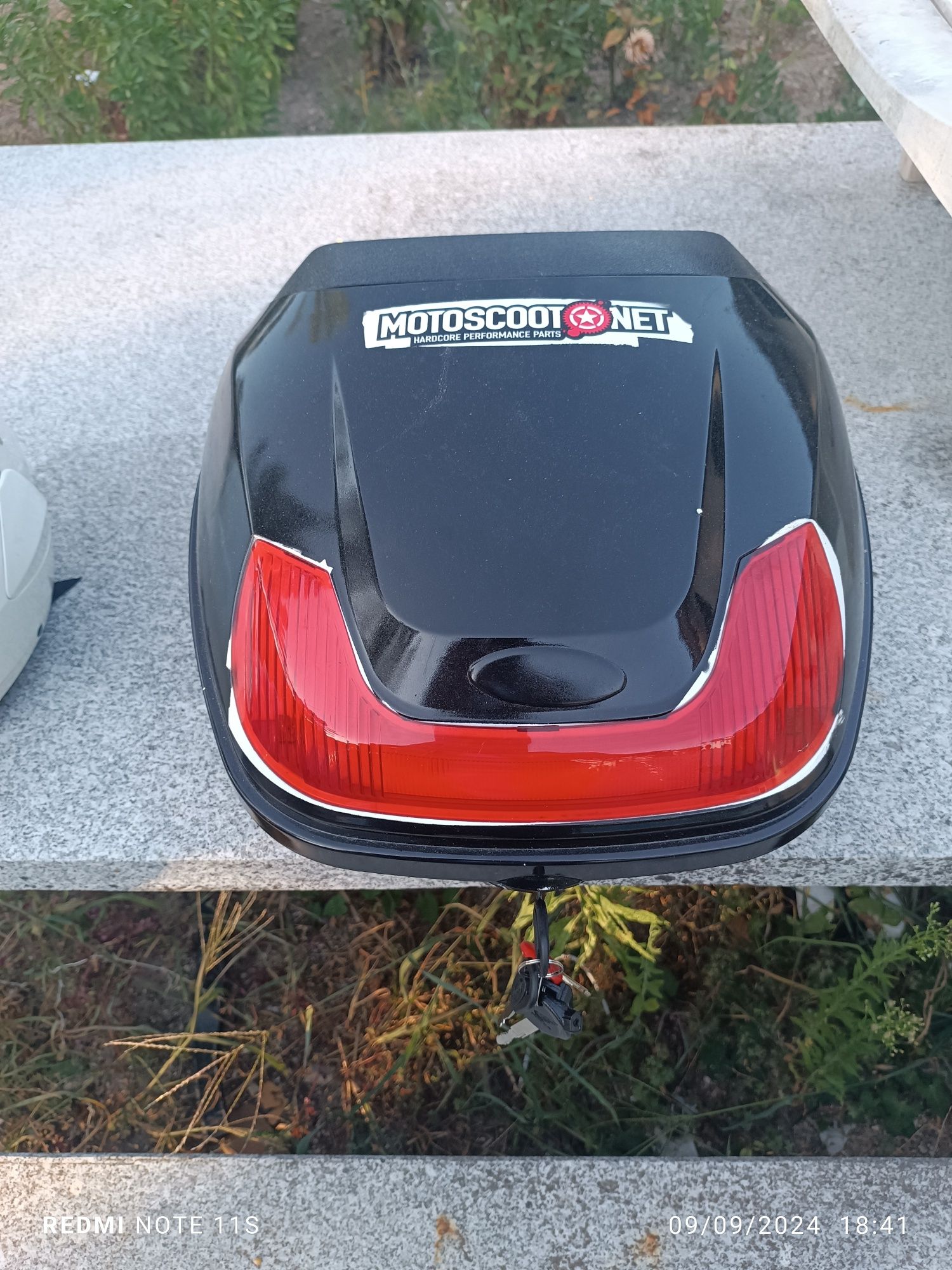 1 mala 1 capacete