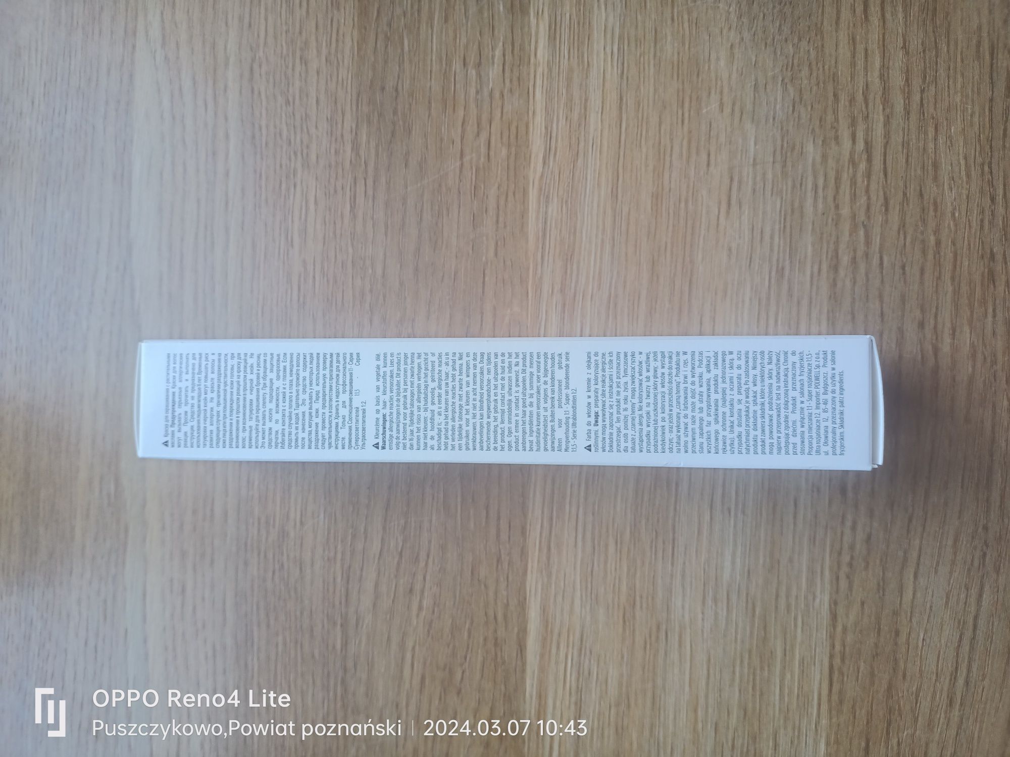 Farba do włosów kemon cramer kolor blond 101
