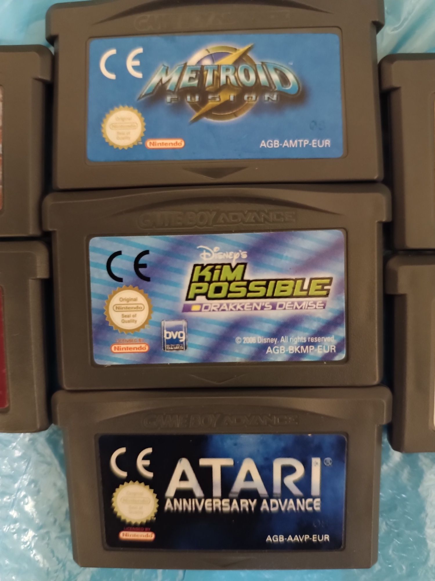 Game Boy Advance SP transformador + 7 jogos