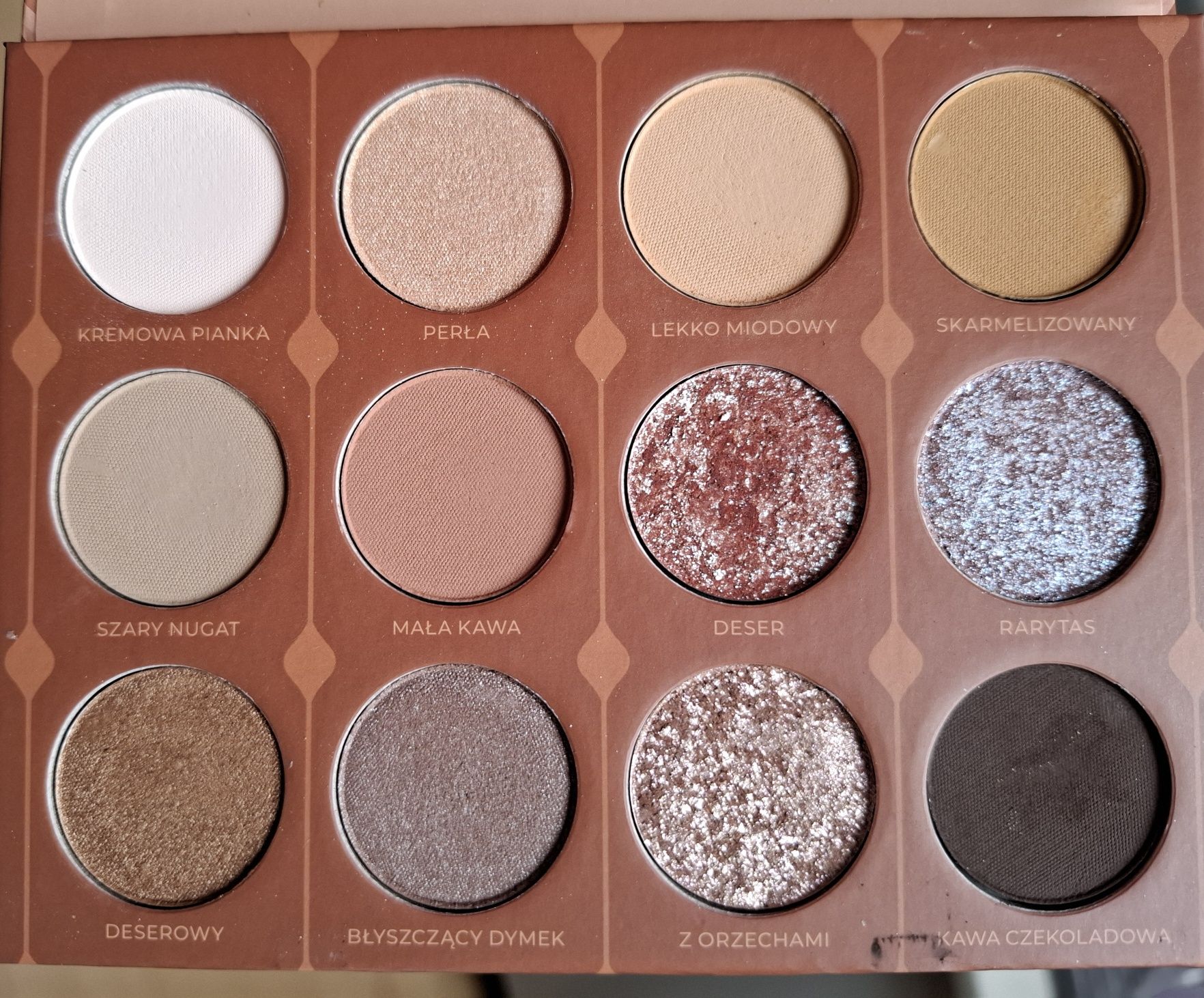 Paleta do oczu Nugatowa glam shop ,60 zł