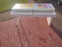 Biurko IKEA MICKE białe 142x50