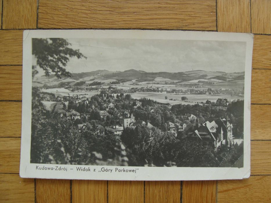 Pocztówki Kudowa Zdrój PRL