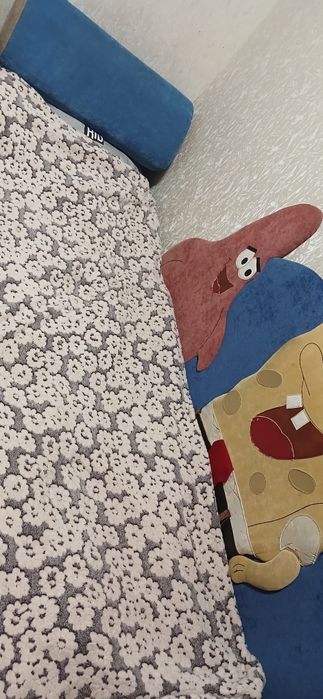 Ліжко дитяче З мультика Спанч боб