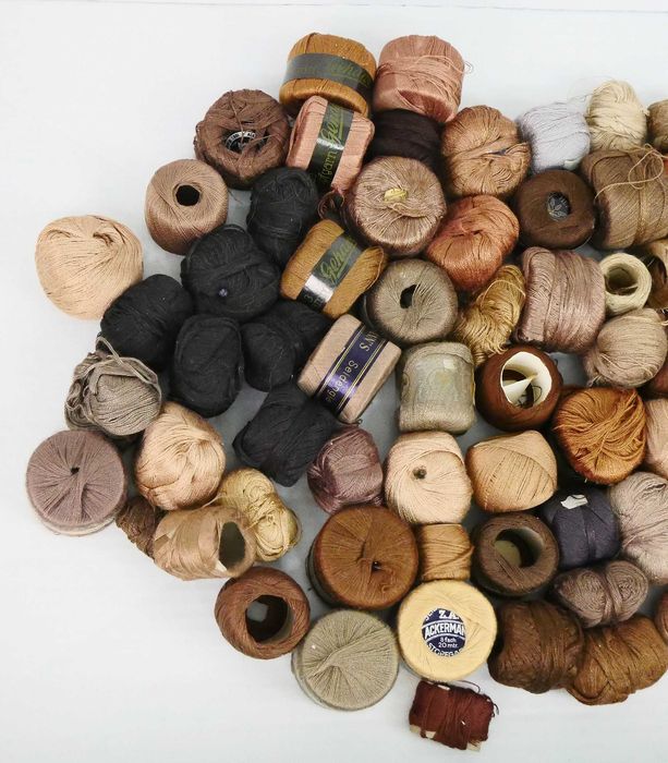 80.Mulina 100%Bawełna Haft mix zestaw na wagę 420g