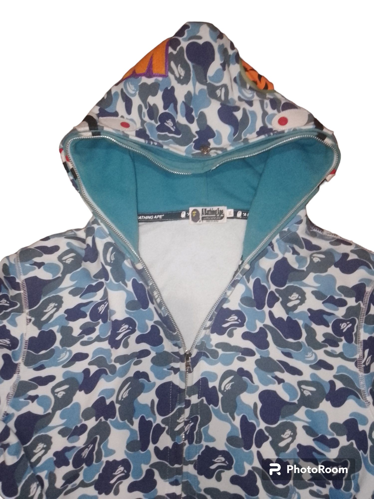 Bape Shark Double Hood Camo