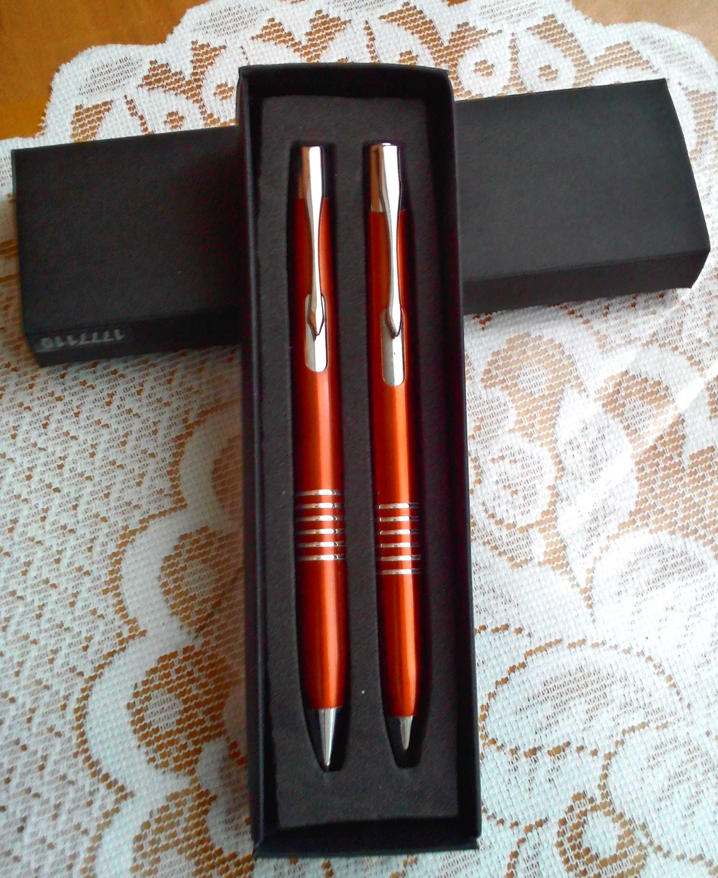 Komplet długopis i ołówek w etui