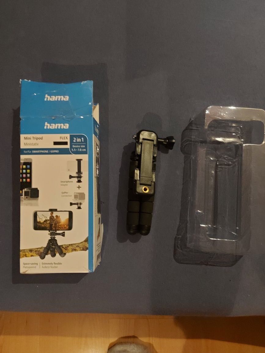 Trójnóg , statyw do telefonu i go pro marki  HAMA