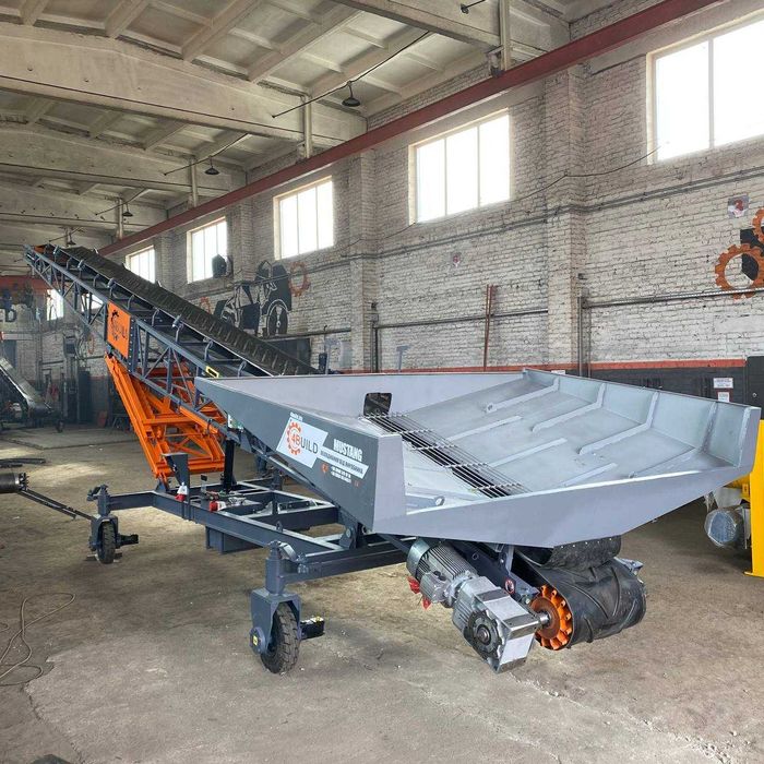 Конвейер, стрічковий, транспортер, ленточный, навантажувач, погрузчик