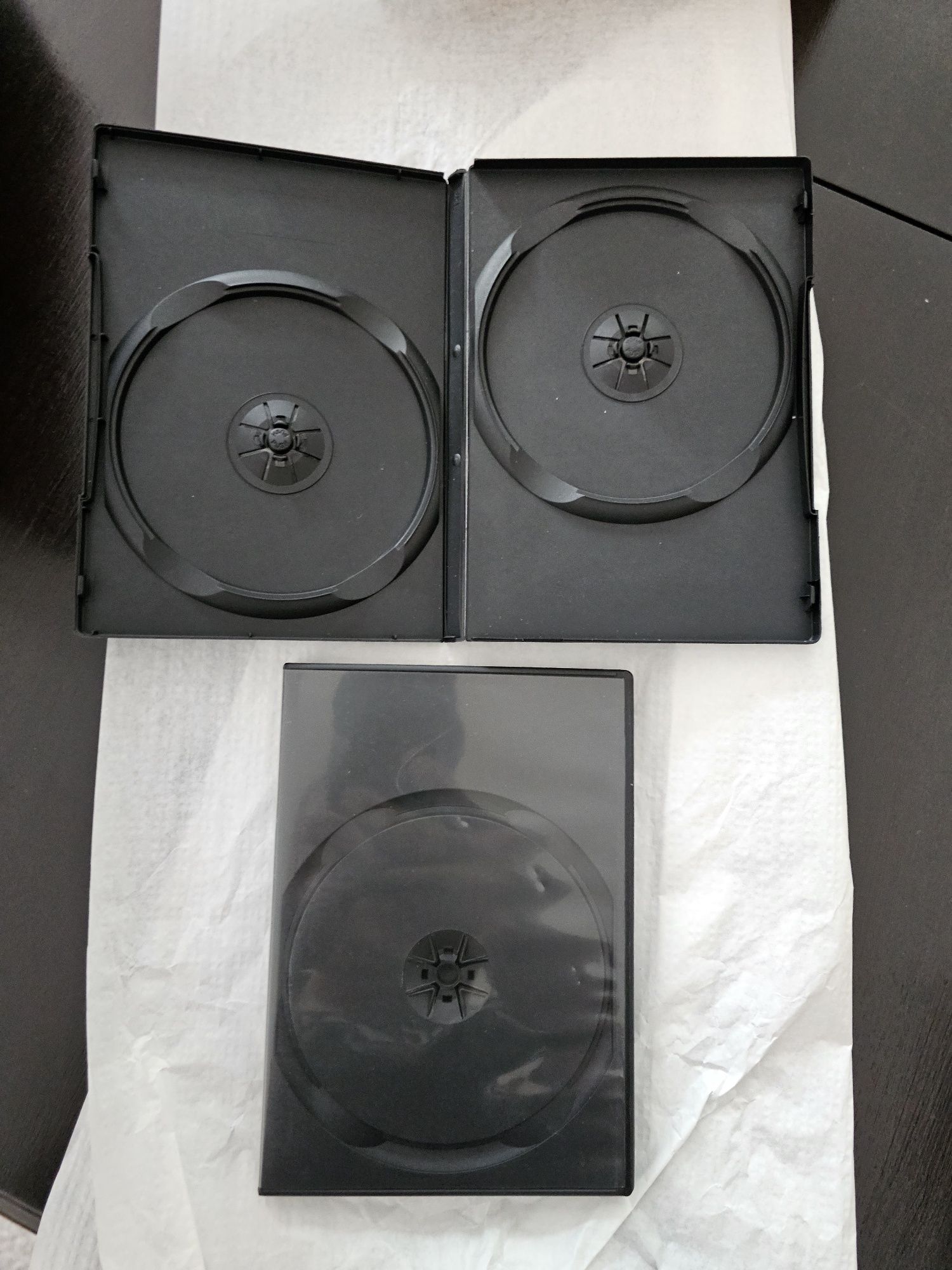 Caixas CD/DVD Simples a Sextuplas | Usadas | Bom estado