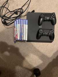 playstation 4 stan bez wad 8 gier 2 pady