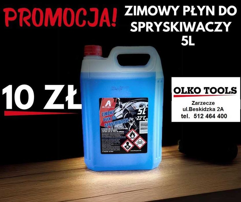 Zimowy płyn do spryskiwaczy 5L