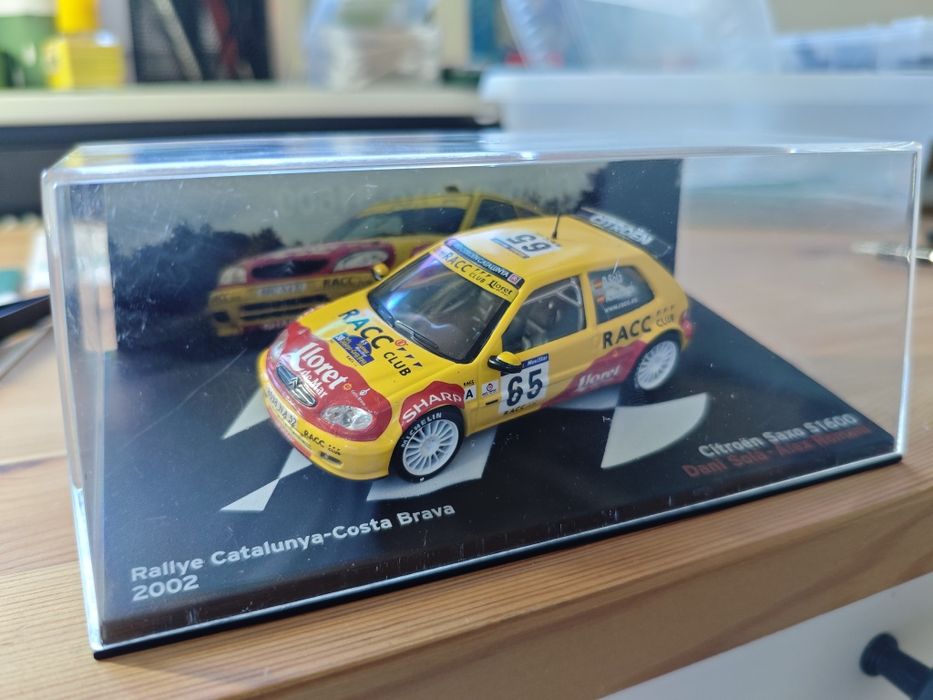 Citroen Saxo S1600 Sola/Romani Katalonia'02 Deagostini/Altaya Rally