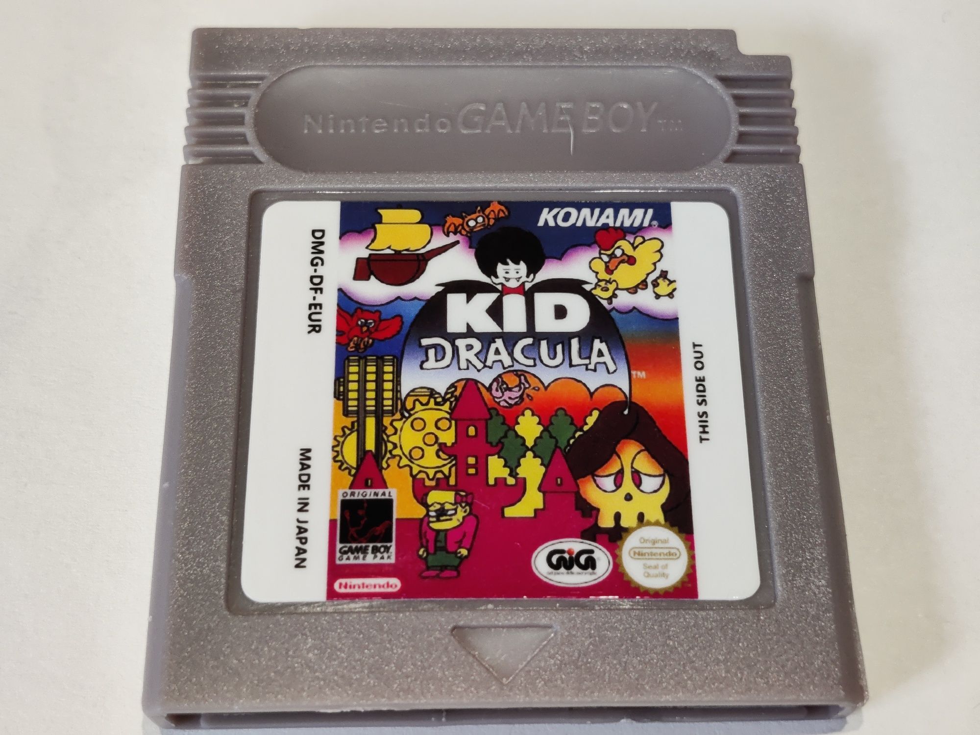 Gra Kid Dracula gameboy color advance gbc gba